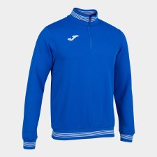 Joma Campus III Half Zip Sweat Shirt (Royal White) Large
